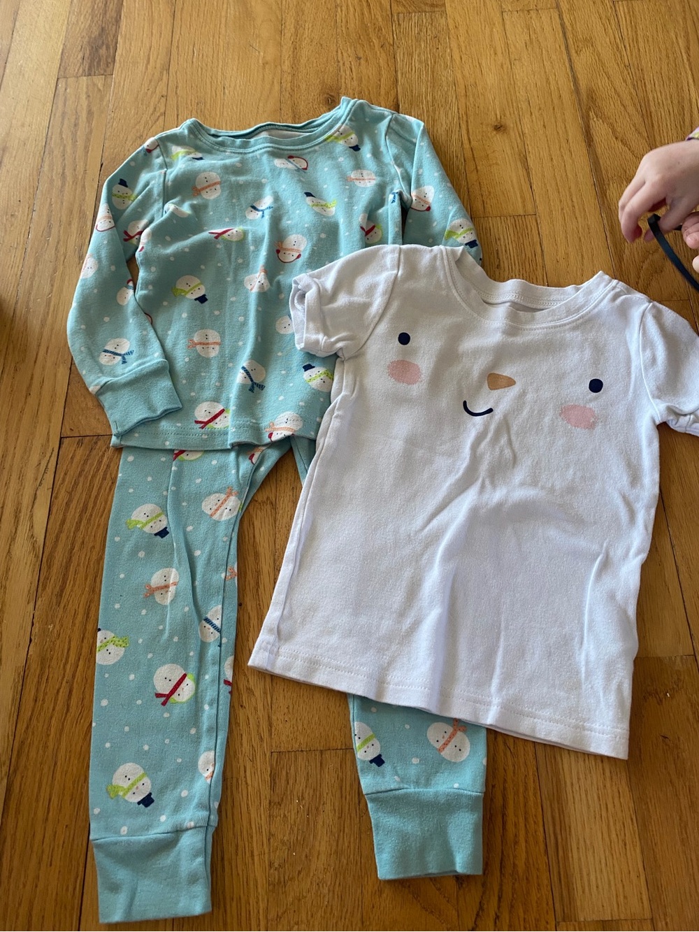 Old Navy Snowman Pajamas